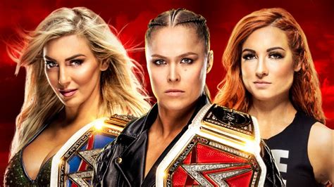 Ronda Rousey Charlotte Flair Becky Lynch To Headline Wrestlemania 35