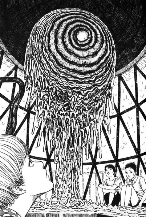 Uzumaki Spirale De Junji Ito Junji Ito Horror Art Manga Art