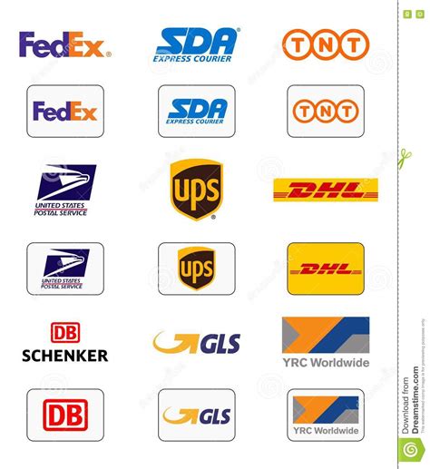 Tnt Postal Shipping Company Logo Editorial Photo | CartoonDealer.com