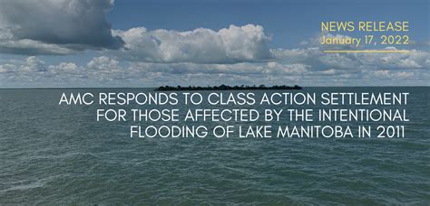 Amc Responds To Class Action Settlement For Those Affected By The Intentional Flooding Of Lake