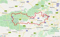 Berkshire Map - County Map Of Berkshire England