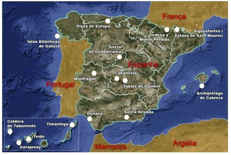 Mapas De Espanha Roteiros E Dicas De Viagem National Parks Spain