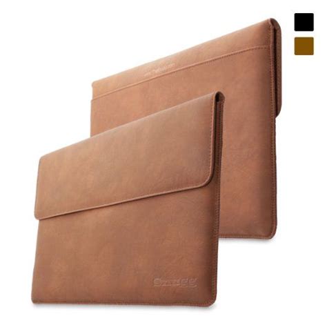 Surface 2 And 1 Sleeve Snugg Brown Leather Sleeve Case Protective