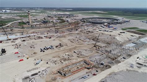 Drone Photos Of New Terminal Construction Site Courtesy Kcpd Uav Team 4