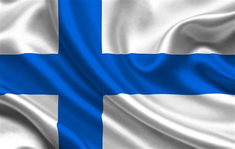 Обои Флаг Текстура Финляндия Flag Finland Suomi Финляндская