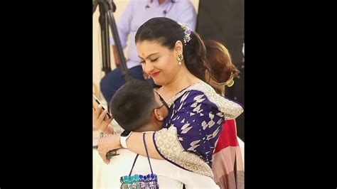 Kajol Devgan Loving Moment With Her Son Yug Devgan Short Youtube