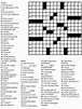 Printable Wall Street Journal Crossword Puzzle - Printable JD
