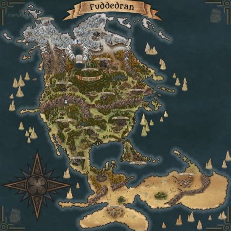Create Fantasy Map Custom Map By Bananagogo Fiverr