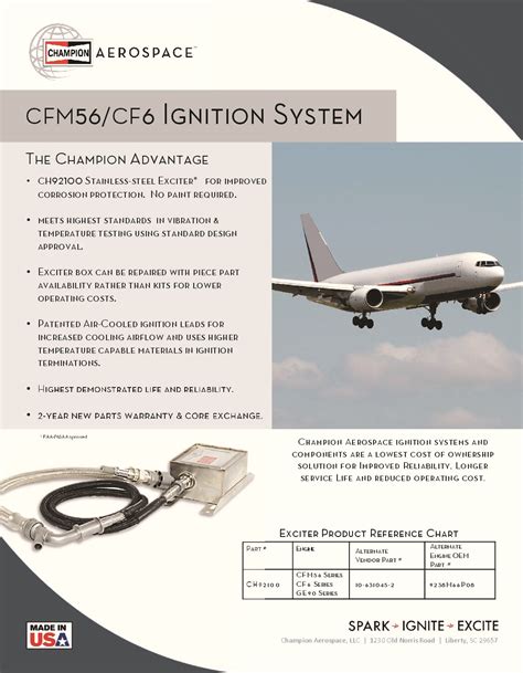 Ignition Systems Turbine Champion Aerospace
