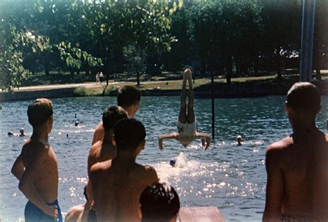 Boys Swimming At Glen Lake Camp The Portal To Texas History