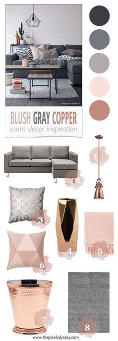 Blush Gray Copper Room Decor Inspiration The Pixel Odyssey Copper