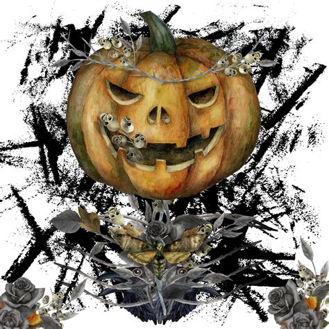 Scary Halloween Illustration Free Stock Photo Public Domain Pictures