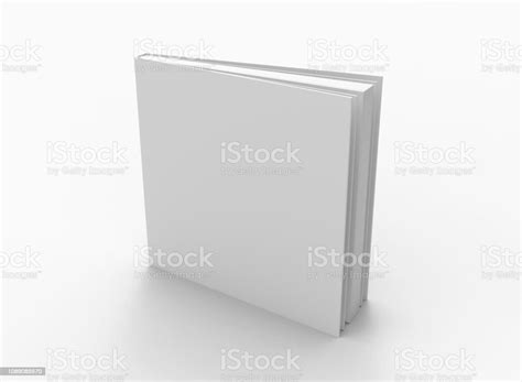 Blank Book Cover Isolated On White Stock Photo Download Image Now
