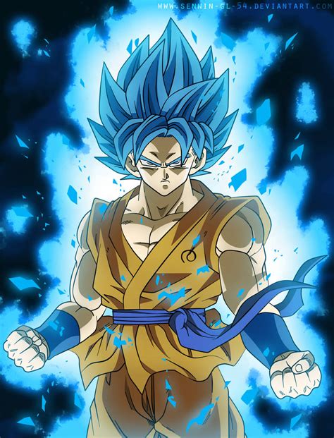 Goku and friends are fresh from the tournament. Goku Blue by SenniN-GL-54 on DeviantArt