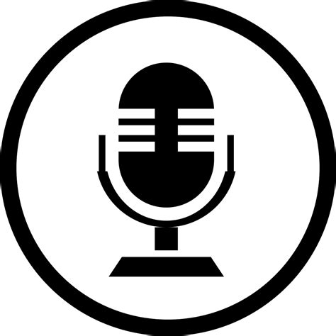 Mic Logo Png Podcast Microphone Icon Png Clipart Full Size Clipart Images