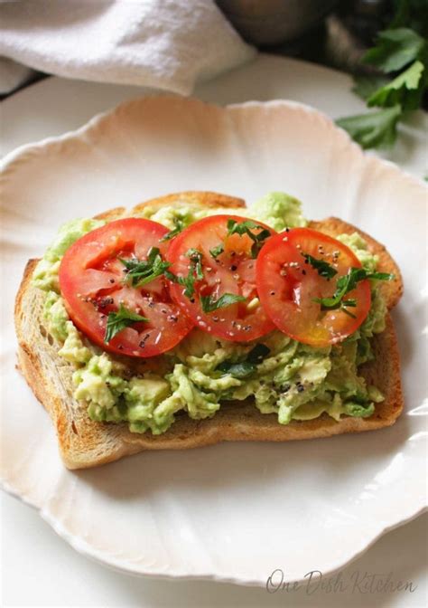 Easy Avocado Toast Recipe With Variations One Dish Kitchen