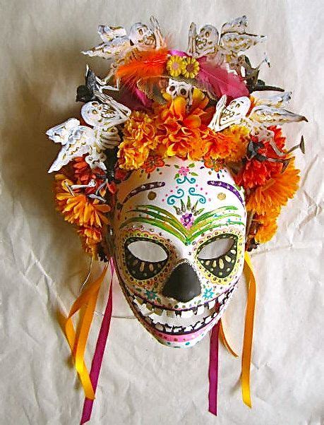 20 Best Day Of The Dead Mask Images Day Of The Dead Day Of The Dead