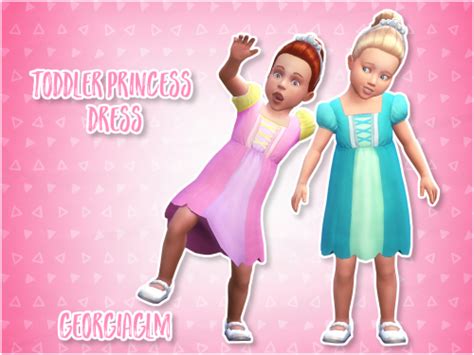 Sims 4 Ccs The Best Toddlers Dress By Georgiaglm