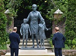 See the first photos of Princess Diana's statue that was just unveiled ...