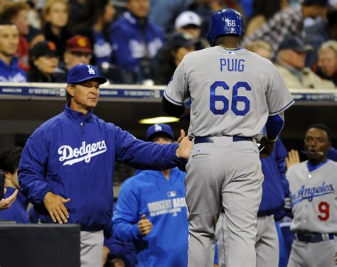 Yasiel Puig Scratched From Lineup After Los Angeles Dodgers Outfielder