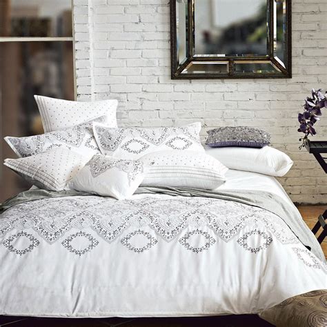 Brocade Embroidered Duvet Set Laytners Linen And Home