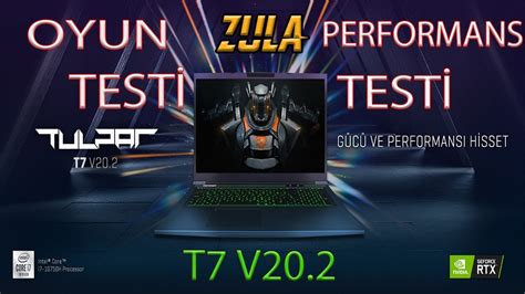 Monster Tulpar T7 V202 Performans Testi Oyun Testi Zula Youtube