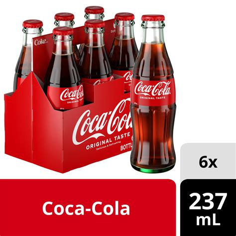 Coca Cola 237ml Glass Bottles 6 Pack Walmart Canada