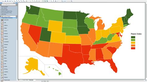 Us Map Interactive Usa Map Clickable Statescities