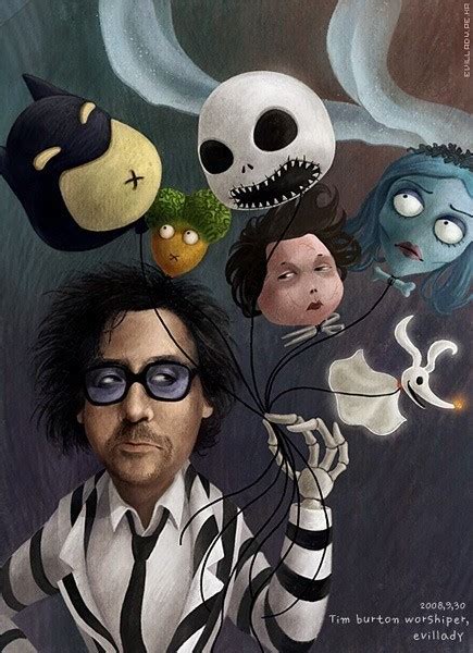 Tim Burton Tim Burton Fan Art 32601222 Fanpop