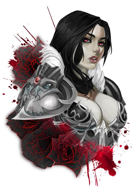 Vampire Knight Portrait Vampire Art Fantasy Character Design