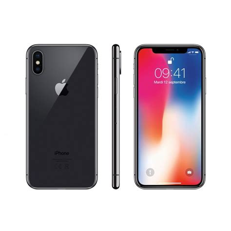 Smartphone Apple Iphone X 64 Go Gris Sideral Darty Guadeloupe