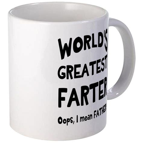 CafePress Worlds Greatest Farter Mugs Unique Coffee Mug Oz Coffee Cup Amazing Product