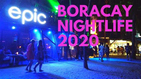 Boracay Nightlife 2020 Walking Tour Boracay Island Philippines At