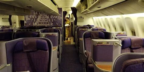 Thai Airways Business Class Photos