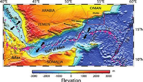 Gulf Of Aden On Map Maping Resources
