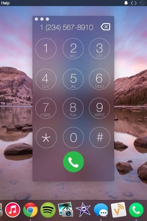 Make Phone Calls Right From Yosemites Notification Center Mac Os
