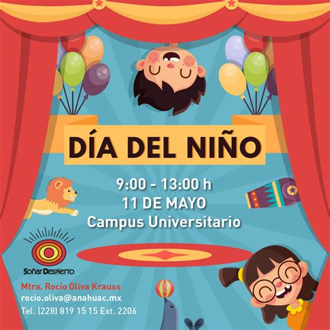 El día del niño first started in the early 1920's, way before the united nations suggested that countries adopt a national children's day in honour of the children's rights declaration of 1959. Macro Festejo del Día del Niño | Universidad Anáhuac Veracruz