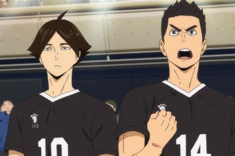 Suna And Riseki On Kitas Receive Haikyuu Anime Haikyuu Haikyu