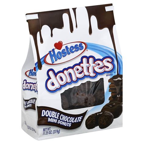 Hostess Donettes Double Chocolate Mini Donuts 1125 Oz Shipt