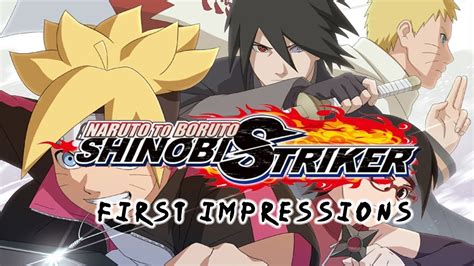 Naruto To Boruto Shinobi Strikers Open Beta First Impressions Youtube