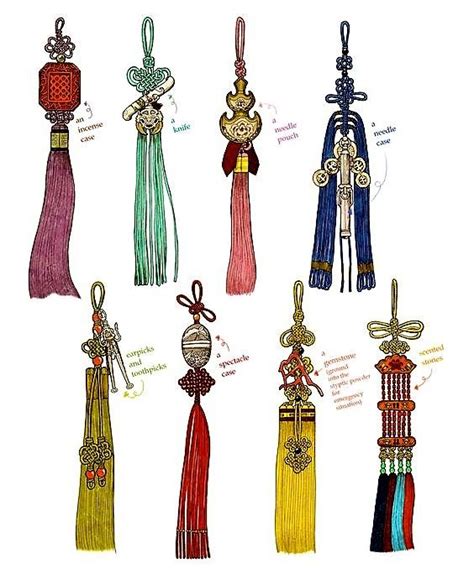 Hanbok Tasselsdecorations Korean Accessories Hanbok Korean Fashion