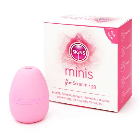 Skins Minis The Scream Vibrating Love Egg £3495 Liboty Uk