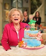 Betty White celebrated her 93rd birthday on the set of Hot in ...