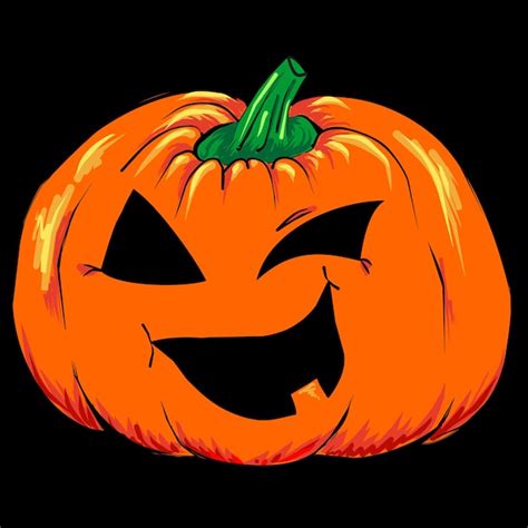 Premium Vector Halloween Creepy Jackolantern Pumpkin Vegetable