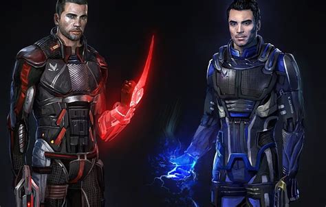 Mass Effect Shepard Art Kaidan Alenka Section игры Kaidam Hd