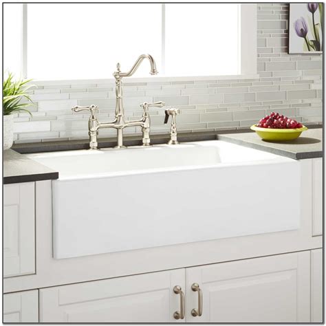 Cast Iron Farmhouse Sink 33 Sink And Faucets Home Decorating Ideas