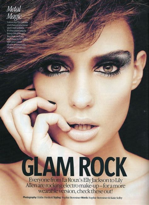 glam rock | Glam rock makeup, Rock makeup, Glam rock style
