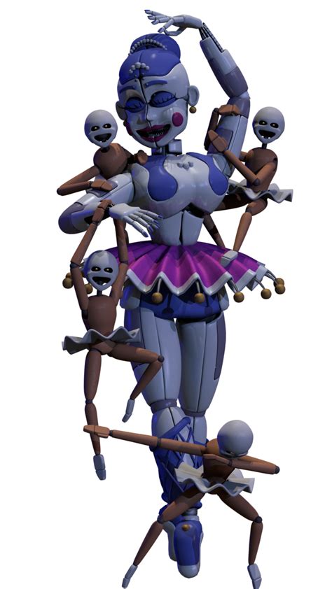 Ballora And The Minireenas By Andydatraginpyro On Deviantart Did One