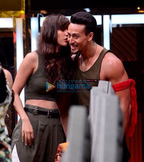 Tiger Shroff And Disha Patani Snapped Promoting Their Film Baaghi 2 On