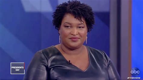 Stacey Abrams Tells ‘the View She Wants To Be President But Would Be
